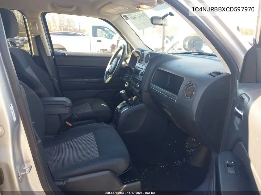 1C4NJRBBXCD597970 2012 Jeep Patriot Sport