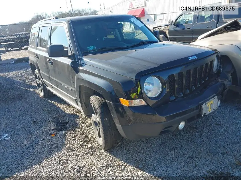 1C4NJRFB1CD689575 2012 Jeep Patriot Latitude