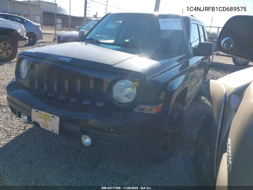 1C4NJRFB1CD689575 2012 Jeep Patriot Latitude