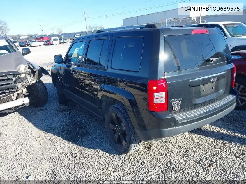 1C4NJRFB1CD689575 2012 Jeep Patriot Latitude