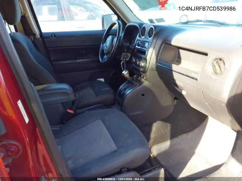 1C4NJRFB7CD539986 2012 Jeep Patriot Latitude