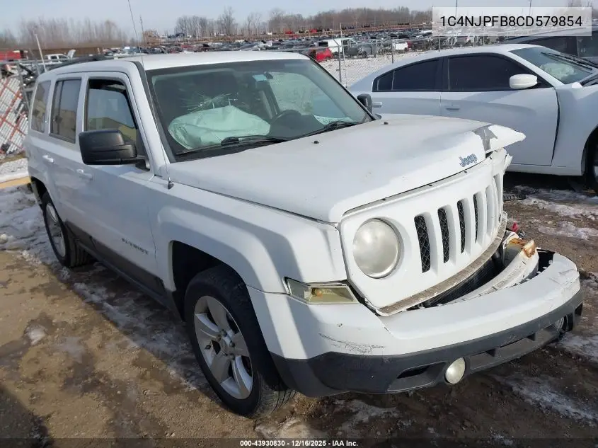 1C4NJPFB8CD579854 2012 Jeep Patriot Latitude