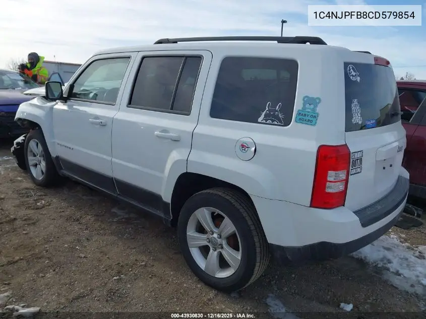 1C4NJPFB8CD579854 2012 Jeep Patriot Latitude