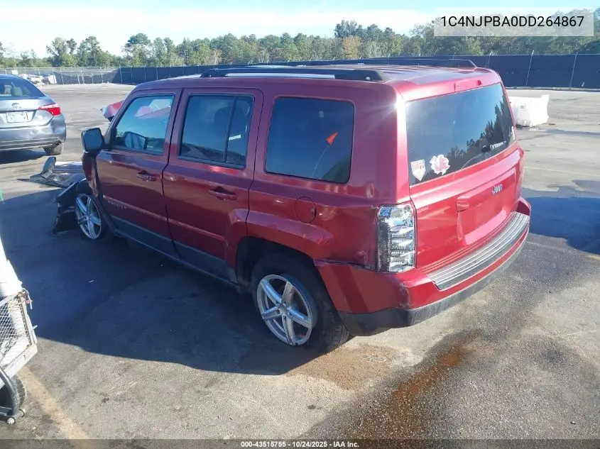 1C4NJPBA0DD264867 2013 Jeep Patriot Sport