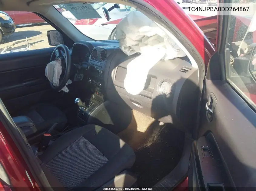1C4NJPBA0DD264867 2013 Jeep Patriot Sport