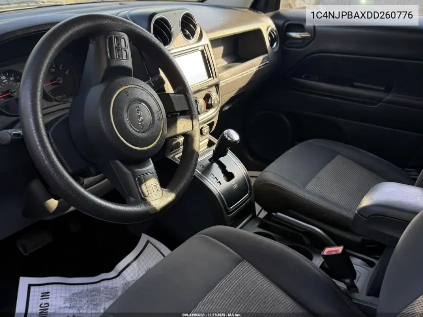 1C4NJPBAXDD260776 2013 Jeep Patriot Sport