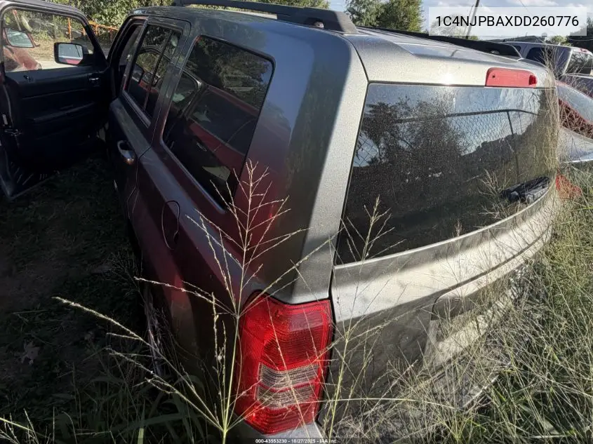 1C4NJPBAXDD260776 2013 Jeep Patriot Sport