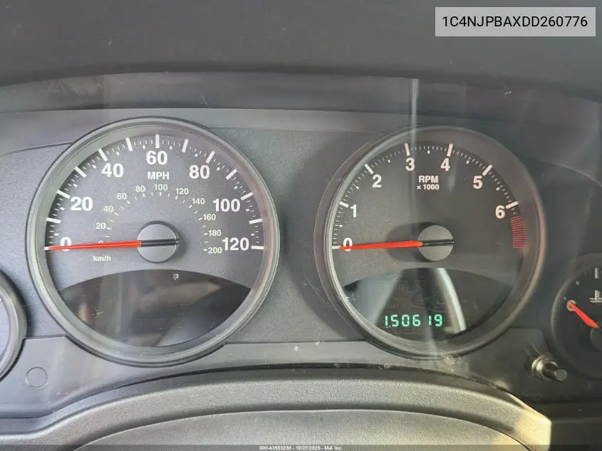 1C4NJPBAXDD260776 2013 Jeep Patriot Sport