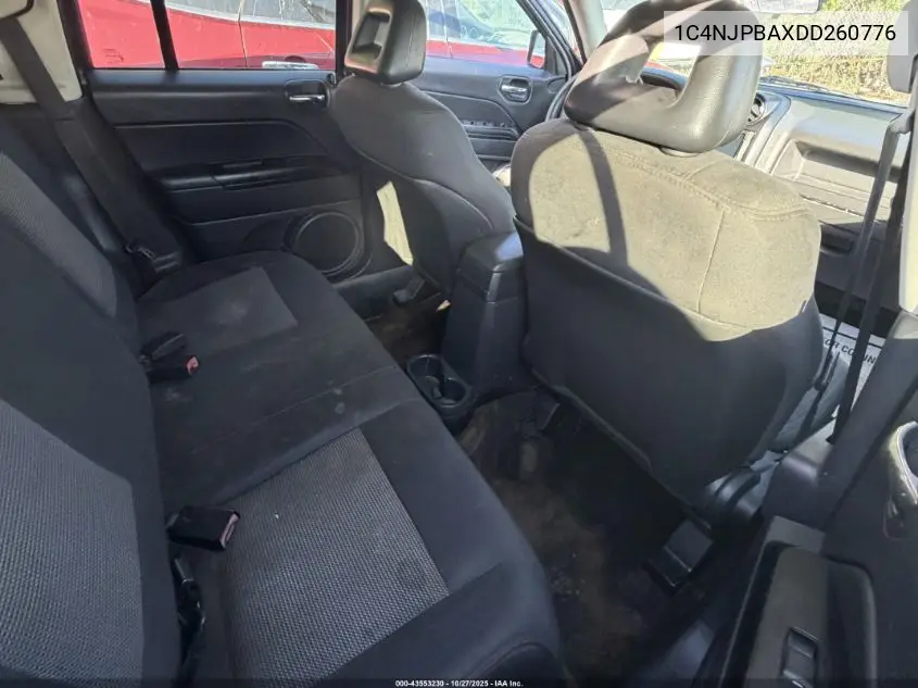 1C4NJPBAXDD260776 2013 Jeep Patriot Sport