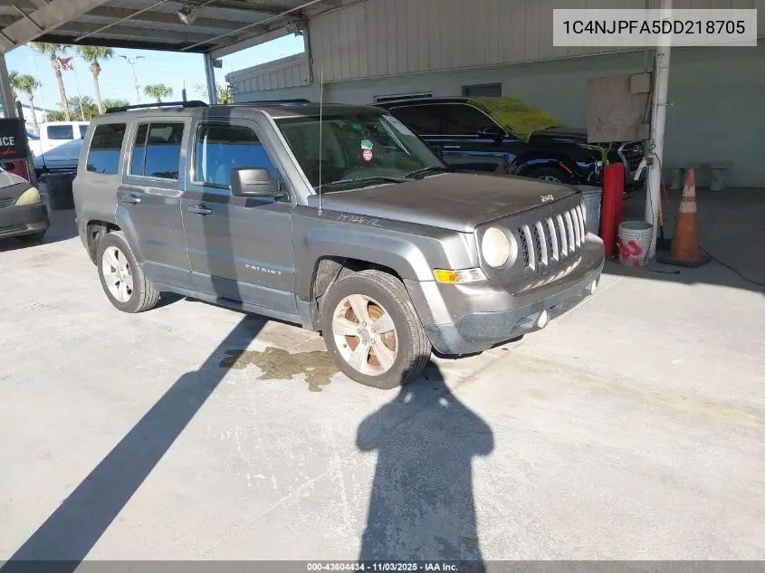 1C4NJPFA5DD218705 2013 Jeep Patriot Latitude
