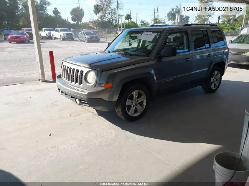1C4NJPFA5DD218705 2013 Jeep Patriot Latitude