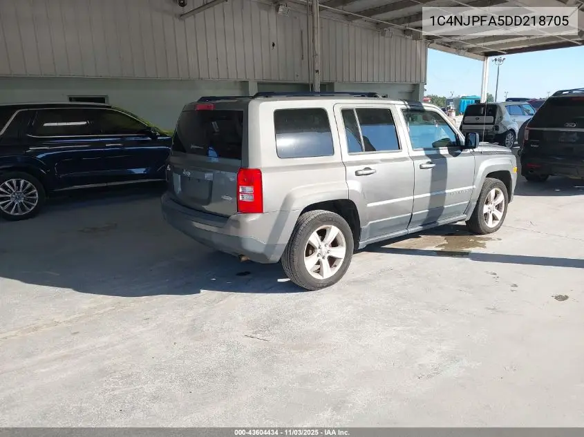 1C4NJPFA5DD218705 2013 Jeep Patriot Latitude