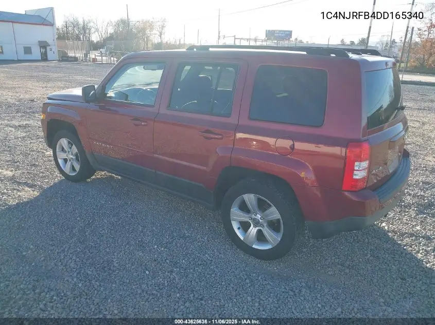 1C4NJRFB4DD165340 2013 Jeep Patriot Latitude