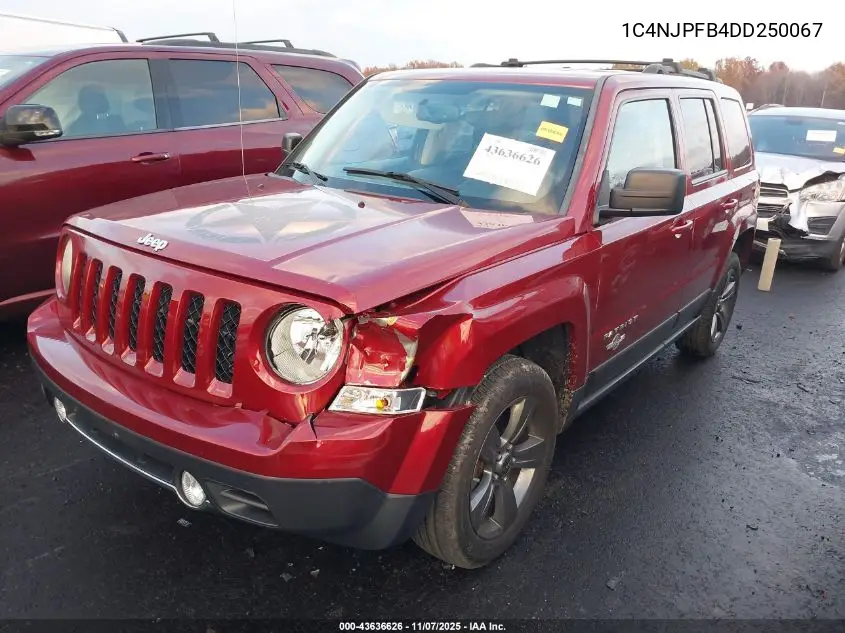 1C4NJPFB4DD250067 2013 Jeep Patriot Latitude