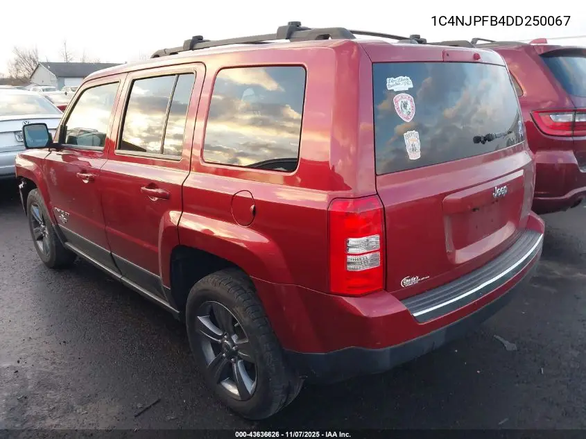 1C4NJPFB4DD250067 2013 Jeep Patriot Latitude