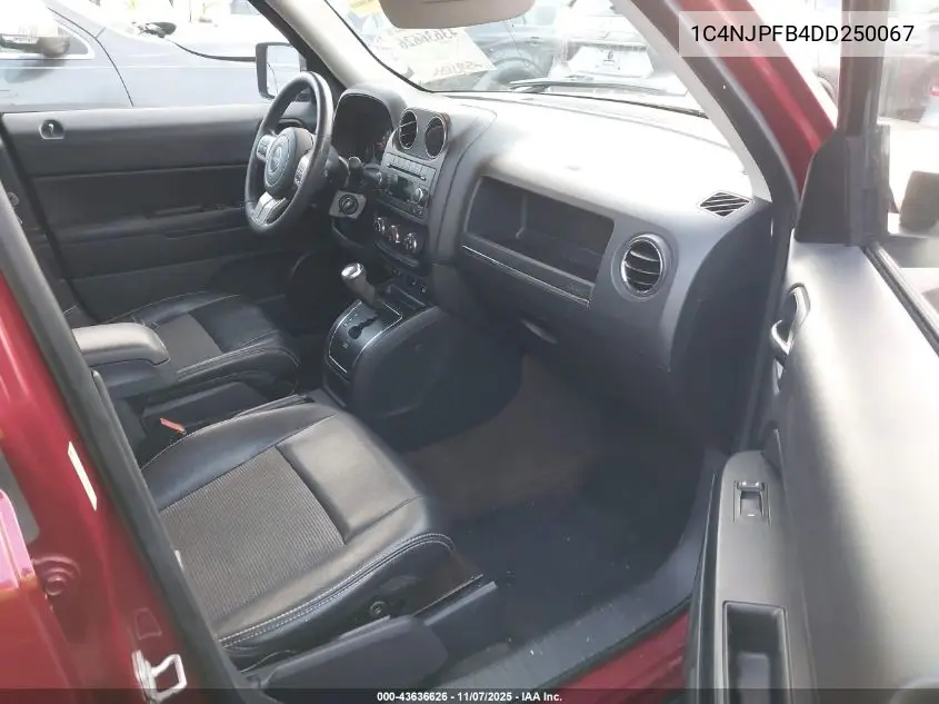 1C4NJPFB4DD250067 2013 Jeep Patriot Latitude