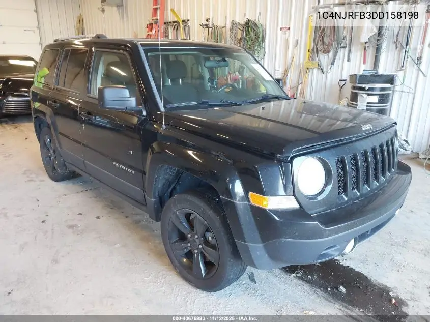 1C4NJRFB3DD158198 2013 Jeep Patriot Latitude