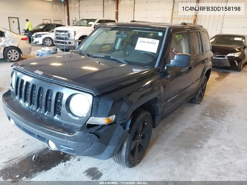1C4NJRFB3DD158198 2013 Jeep Patriot Latitude
