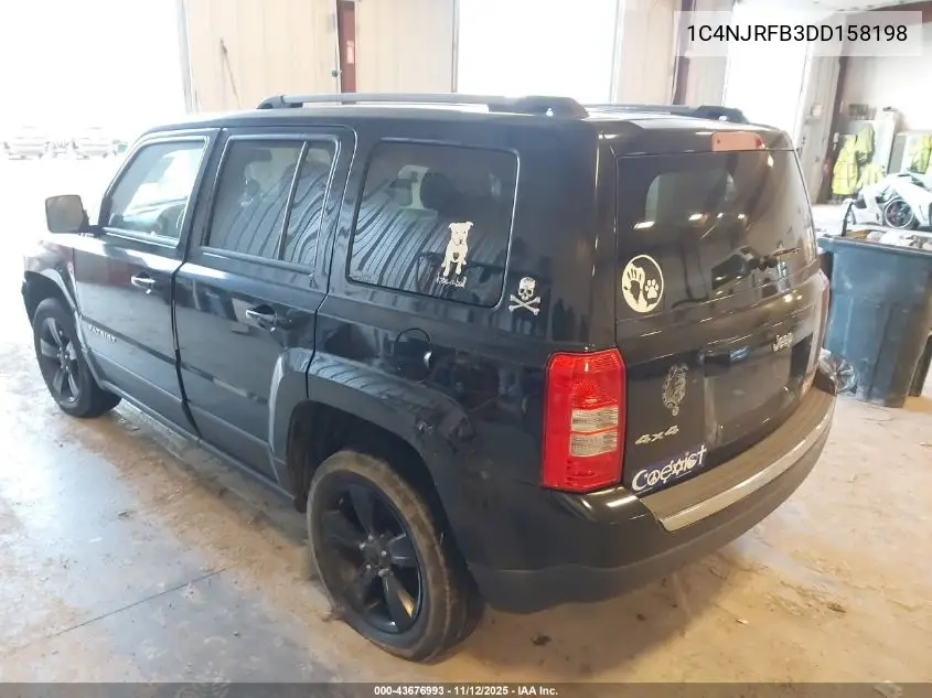 1C4NJRFB3DD158198 2013 Jeep Patriot Latitude
