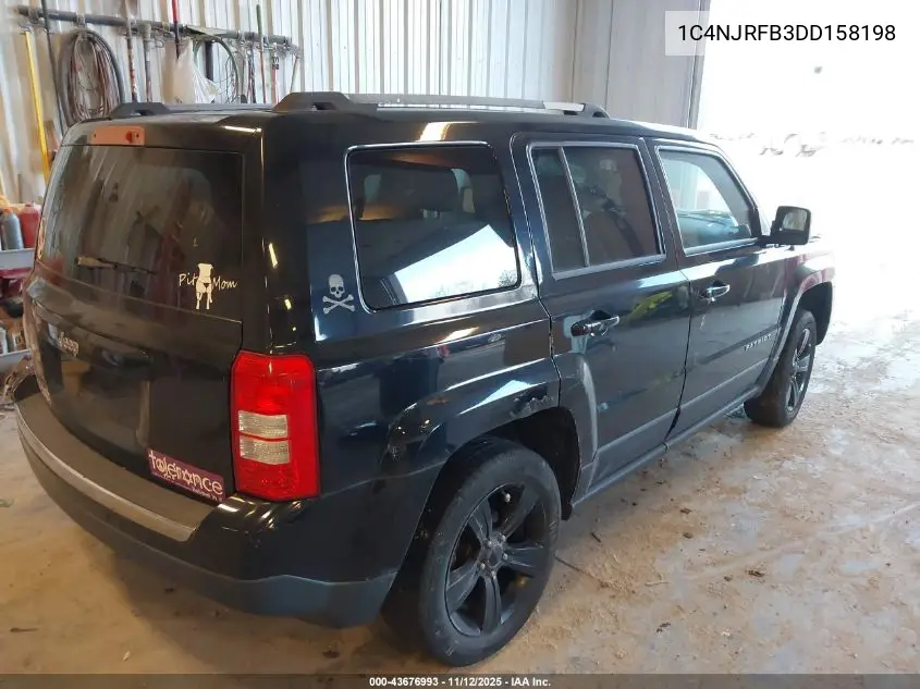 1C4NJRFB3DD158198 2013 Jeep Patriot Latitude