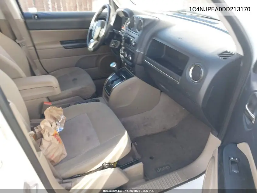 1C4NJPFA0DD213170 2013 Jeep Patriot Latitude