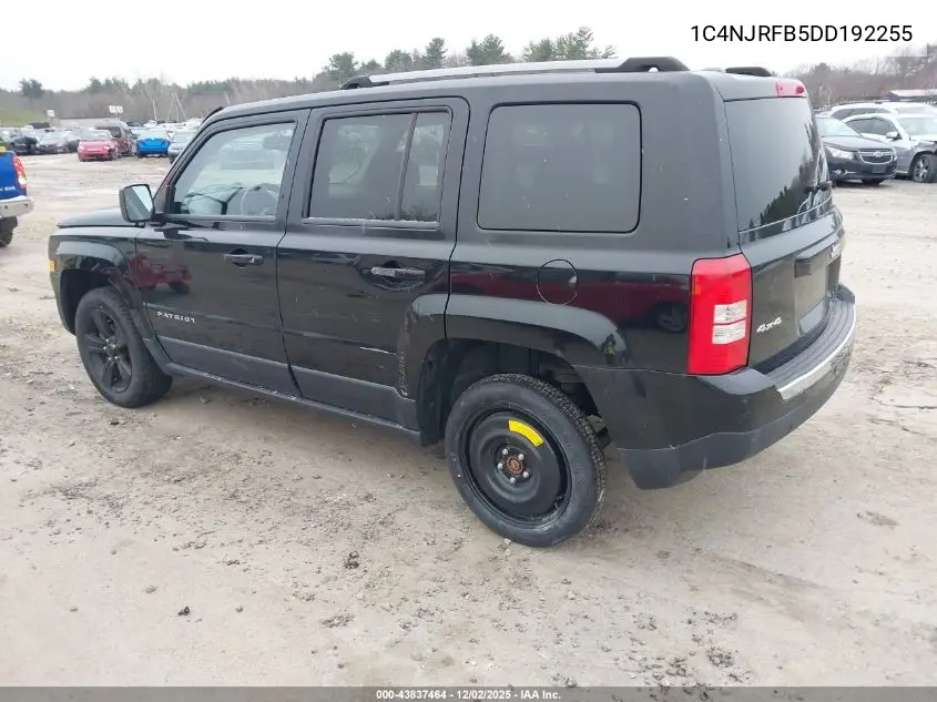 1C4NJRFB5DD192255 2013 Jeep Patriot Latitude