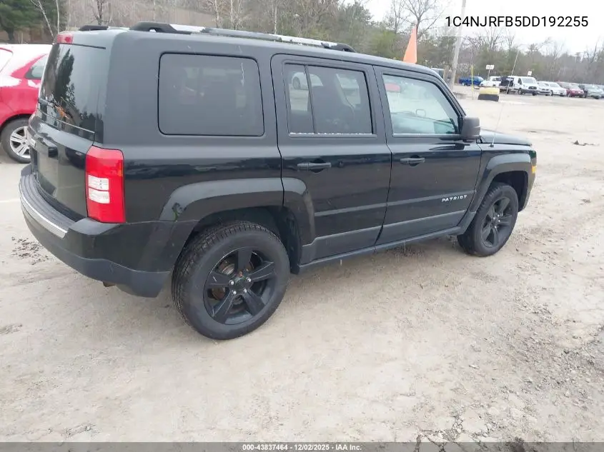 1C4NJRFB5DD192255 2013 Jeep Patriot Latitude