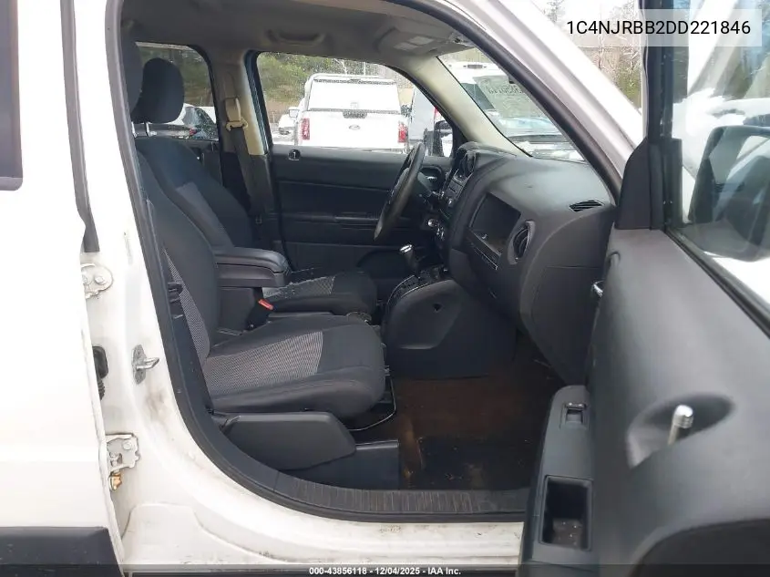 1C4NJRBB2DD221846 2013 Jeep Patriot Sport