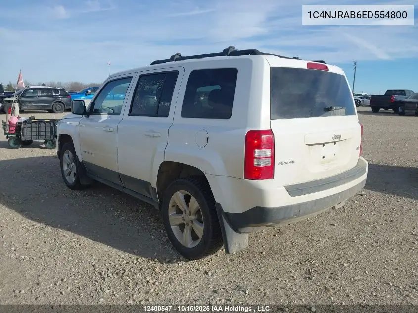 1C4NJRAB6ED554800 2014 Jeep Patriot