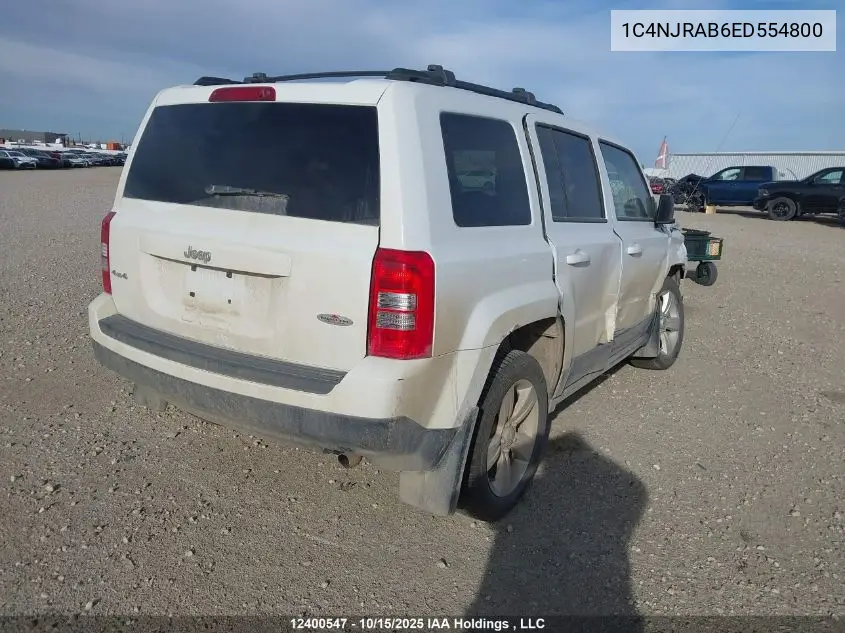 1C4NJRAB6ED554800 2014 Jeep Patriot