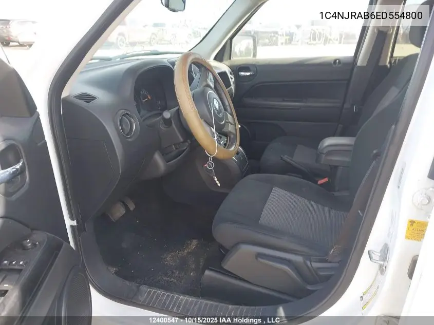 1C4NJRAB6ED554800 2014 Jeep Patriot