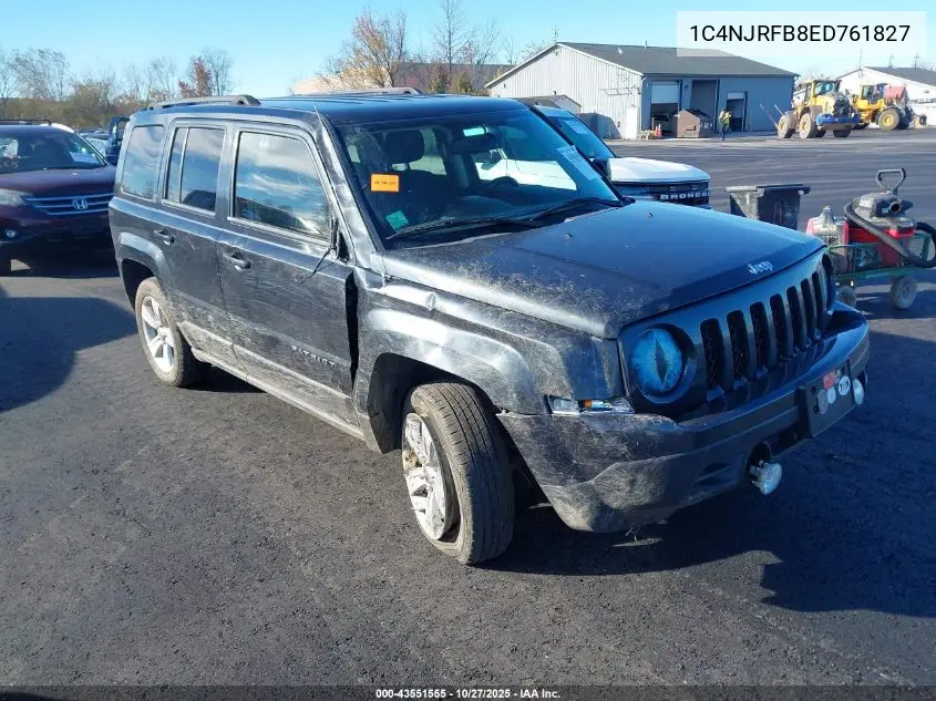 1C4NJRFB8ED761827 2014 Jeep Patriot Latitude