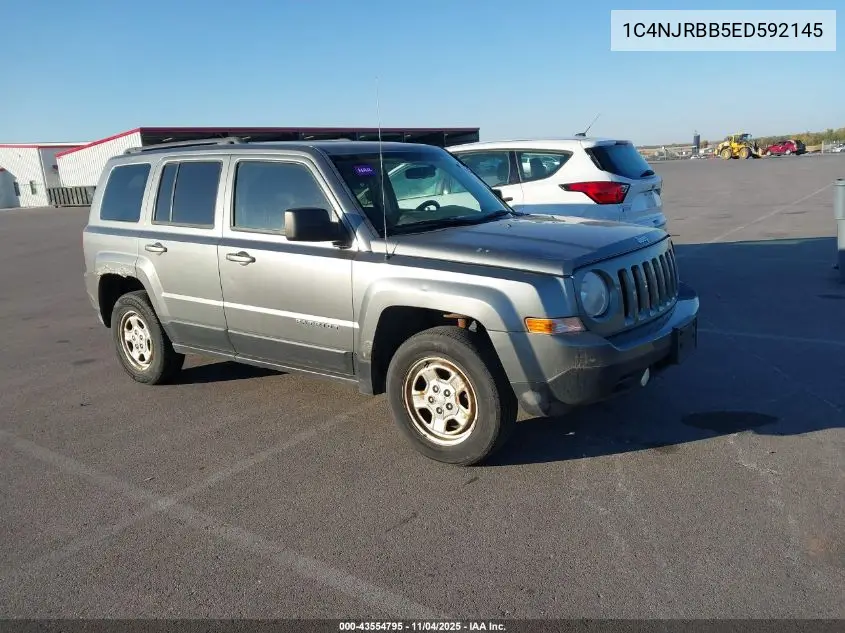 1C4NJRBB5ED592145 2014 Jeep Patriot Sport