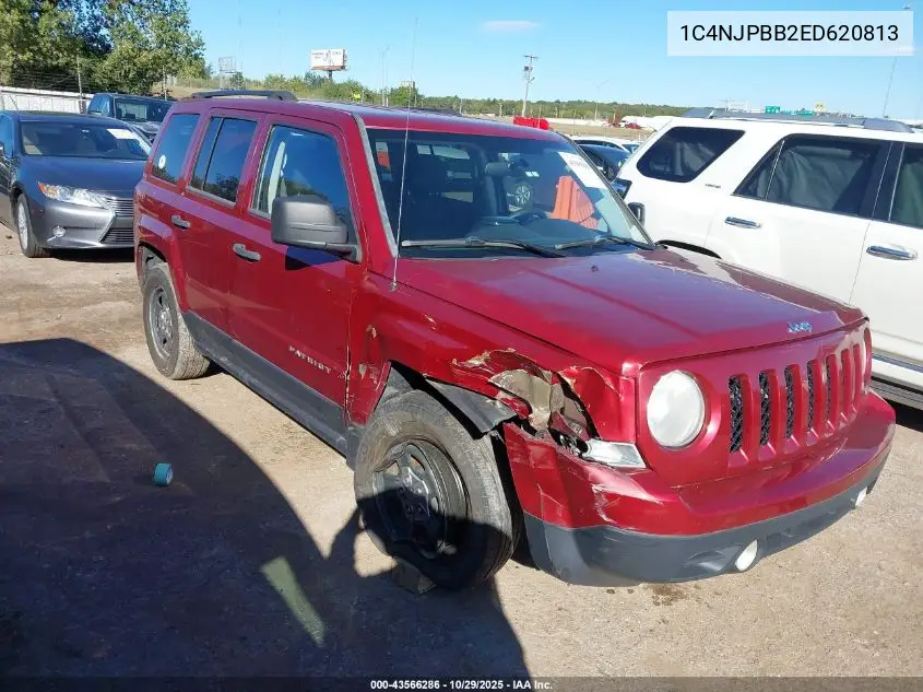1C4NJPBB2ED620813 2014 Jeep Patriot Sport