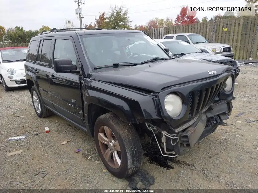 1C4NJRCB9ED801689 2014 Jeep Patriot Limited