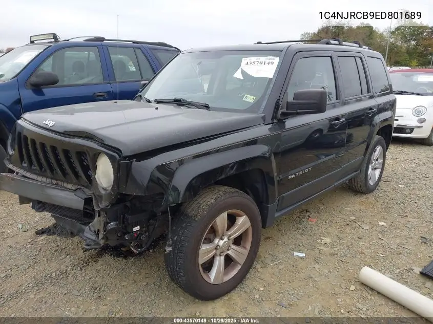 1C4NJRCB9ED801689 2014 Jeep Patriot Limited