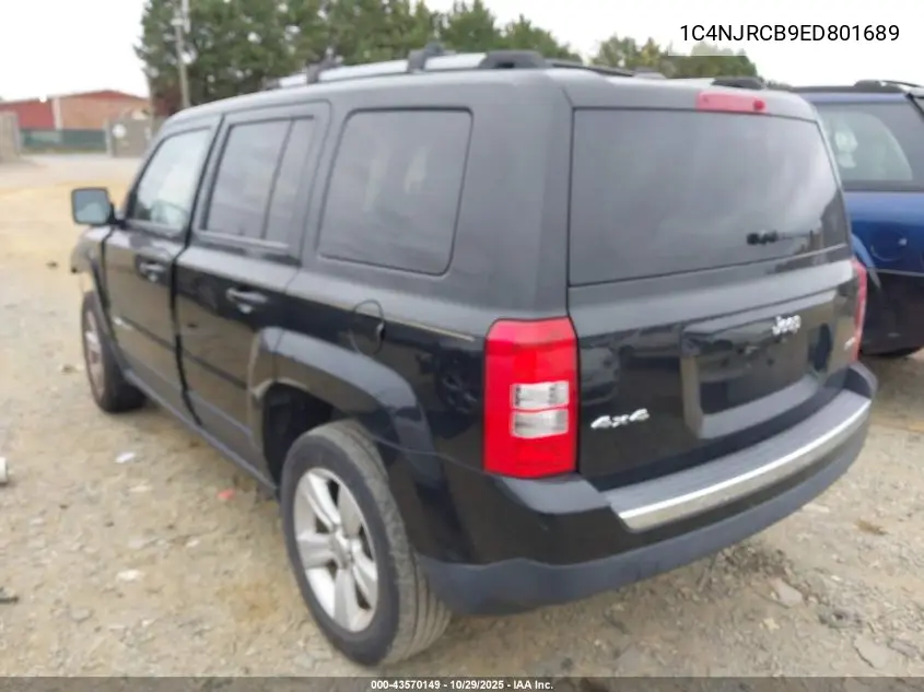 1C4NJRCB9ED801689 2014 Jeep Patriot Limited