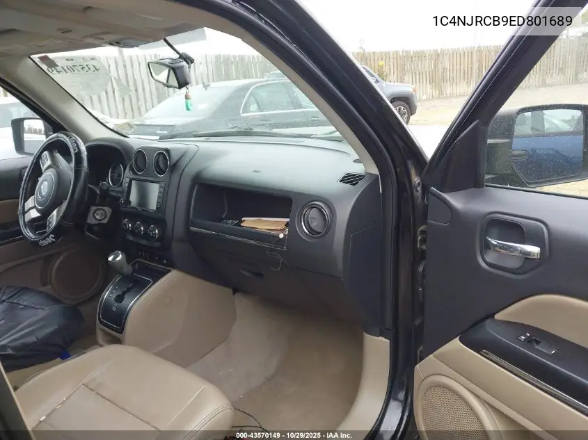 1C4NJRCB9ED801689 2014 Jeep Patriot Limited