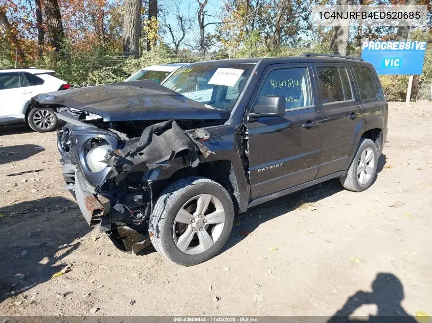 1C4NJRFB4ED520685 2014 Jeep Patriot Latitude