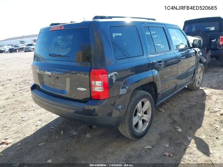 1C4NJRFB4ED520685 2014 Jeep Patriot Latitude