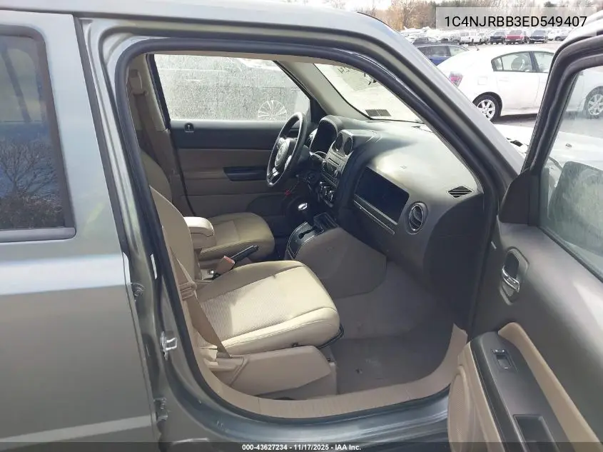1C4NJRBB3ED549407 2014 Jeep Patriot Sport