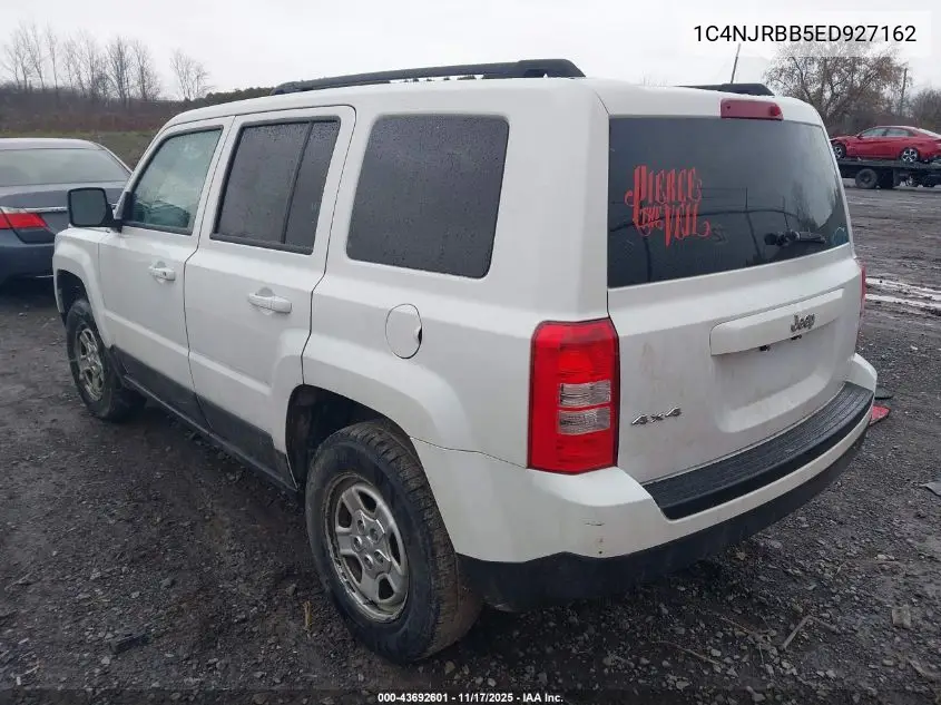 1C4NJRBB5ED927162 2014 Jeep Patriot Sport