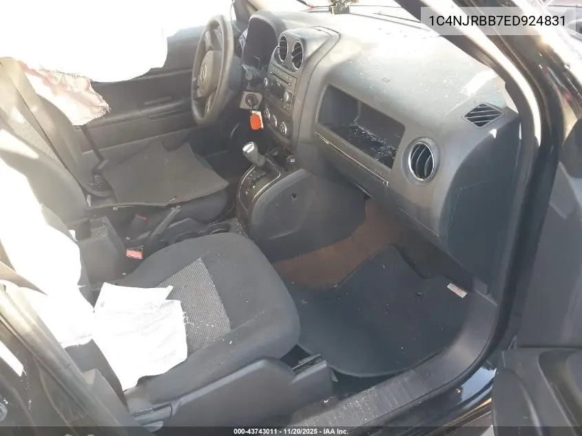 1C4NJRBB7ED924831 2014 Jeep Patriot Sport