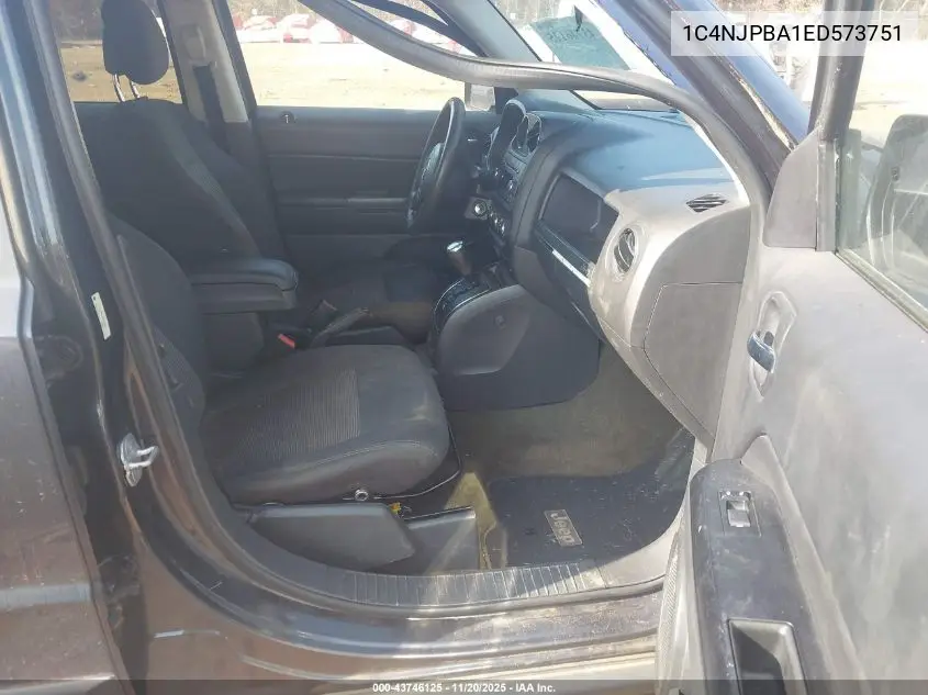 1C4NJPBA1ED573751 2014 Jeep Patriot Sport