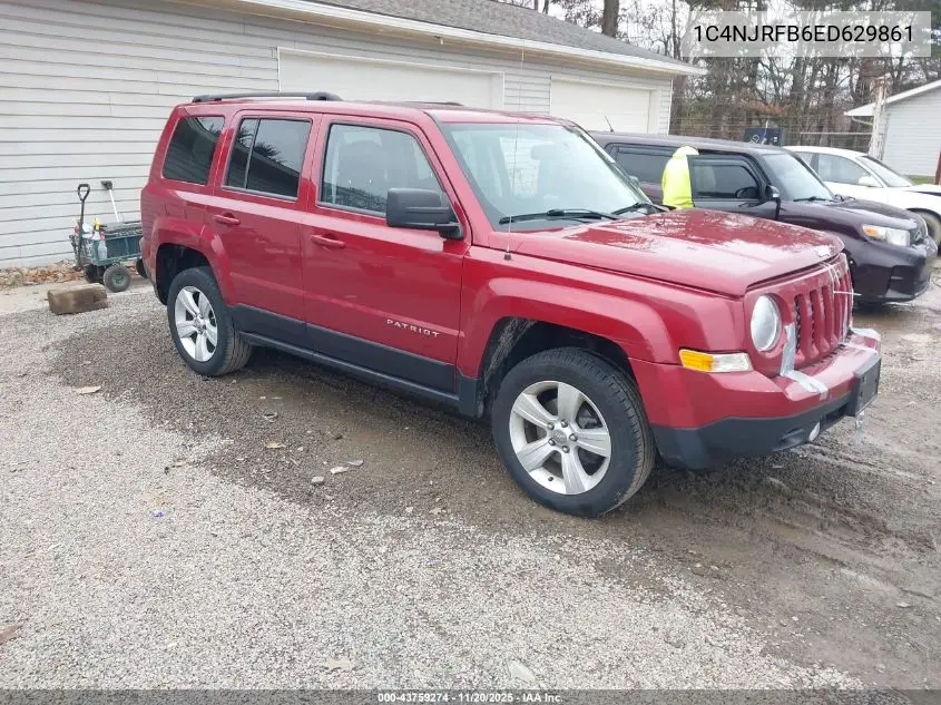 1C4NJRFB6ED629861 2014 Jeep Patriot Latitude