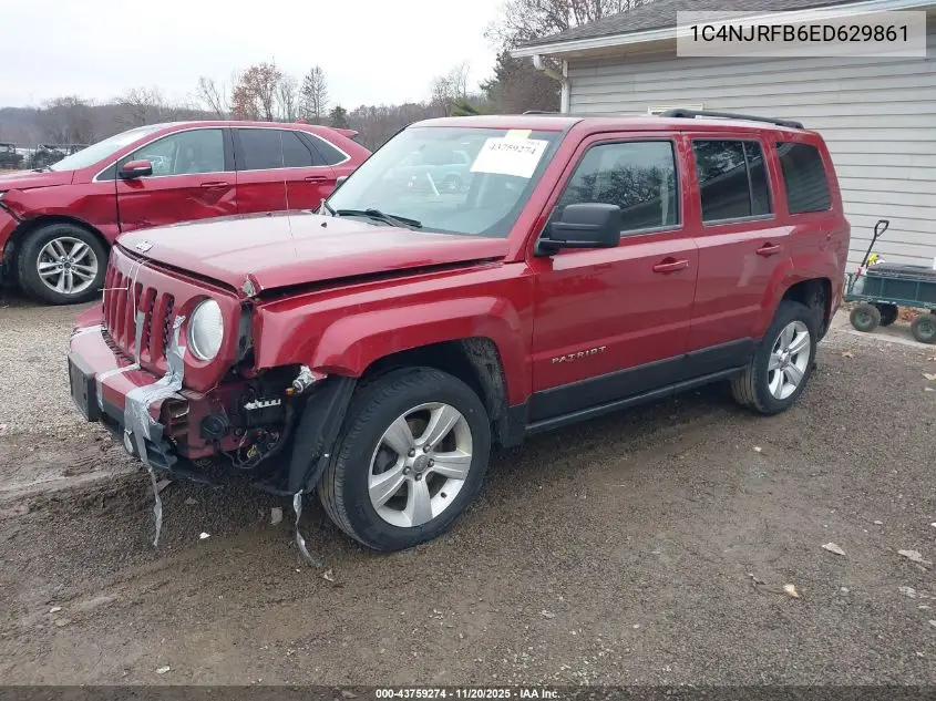 1C4NJRFB6ED629861 2014 Jeep Patriot Latitude