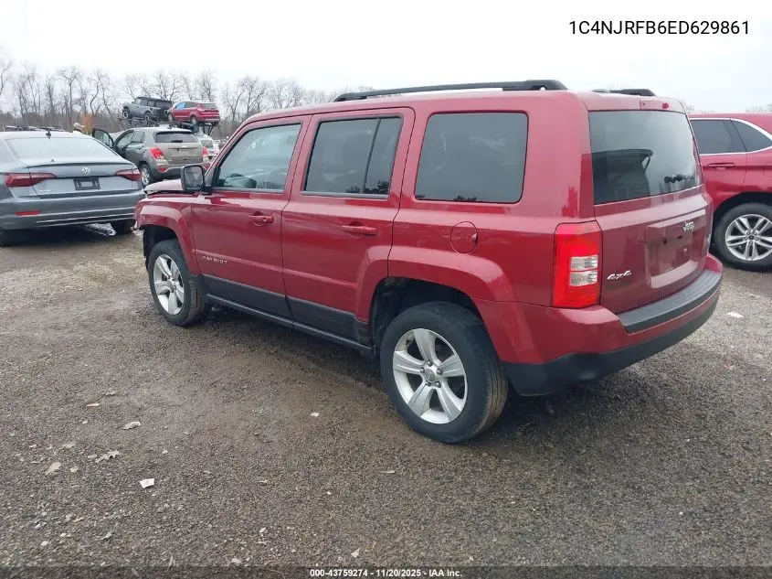 1C4NJRFB6ED629861 2014 Jeep Patriot Latitude