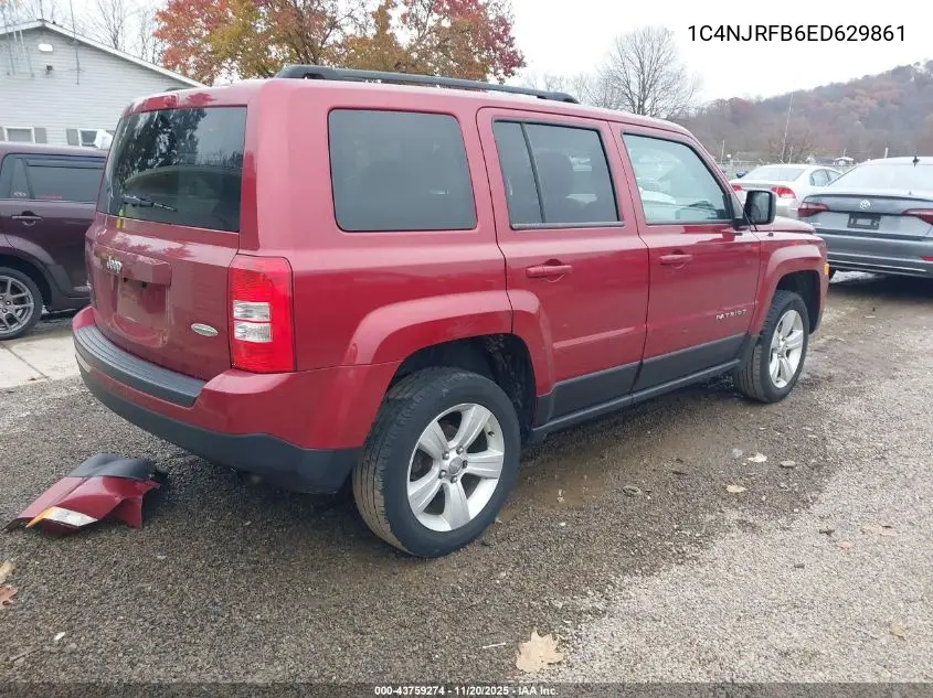1C4NJRFB6ED629861 2014 Jeep Patriot Latitude