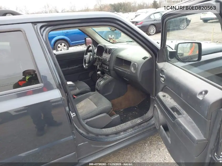 1C4NJRFB0ED820563 2014 Jeep Patriot Latitude