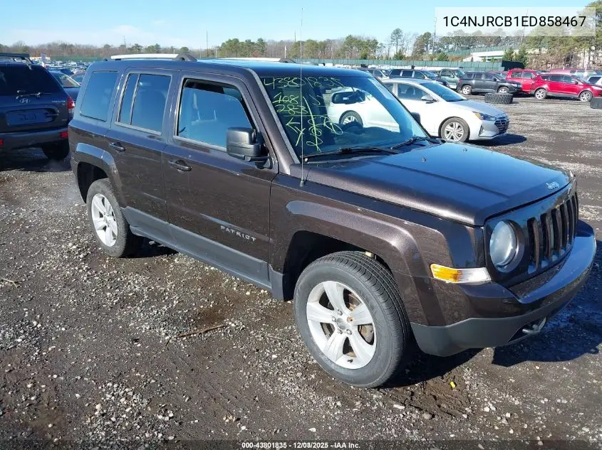 1C4NJRCB1ED858467 2014 Jeep Patriot Limited
